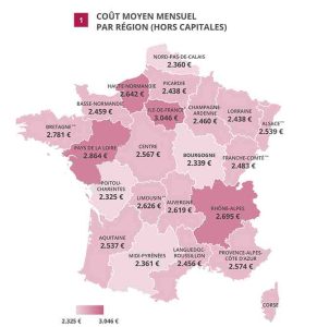 En Rhône-Alpes comme en Île-de-France, les EHPAD sont chers