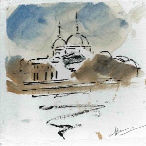 Le centre de Lyon dessiné par Annie Dromard