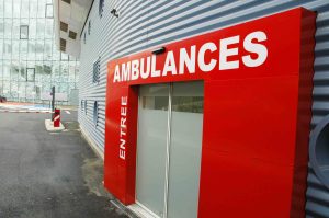 L'entrée des ambulances a été repensée à Jean Mermoz