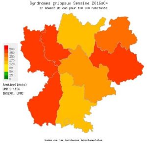 La grippe s'installe en Rhône-Alpes