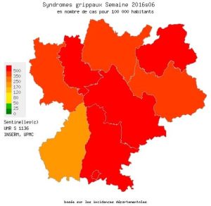 La grippe fait rage en Rhône-Alpes