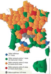 Pour prendre rendez-vous chez un ophtalmo, la situation est particulièrement critique en Isère