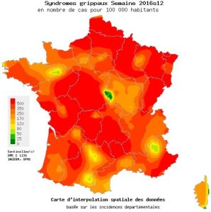 La grippe fait rage partout en France