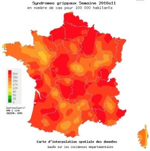 21 des 22 régions françaises au dessus du seuil épidémique