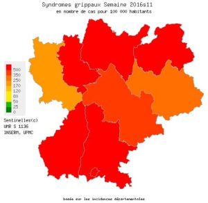La grippe fait toujours rage en Rhône-Alpes