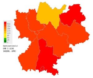 Le virus de la grippe recule en Rhône-Alpes
