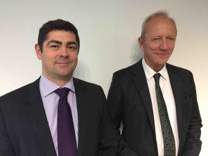 le nouveau directeur et l'investisseur principal de la Clinique du Val d'Ouest