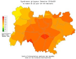 La grippe avance en Auvergne Rhône-Alpes
