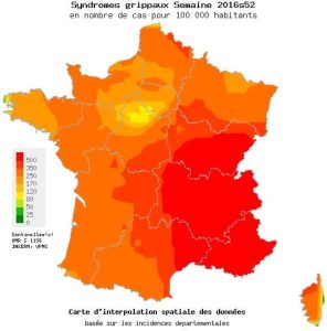 Auvergne Rhône-Alpes et Paca figurent parmi les régions les plus touchées par la grippe