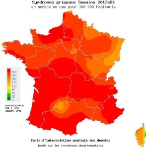L'épidémie de grippe s'étend en France