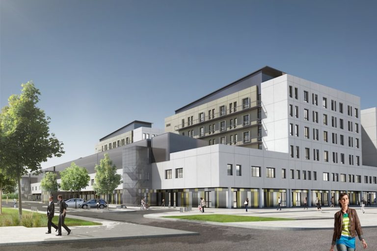 Le Médipôle, une structure hospitalière géante dans le Rhône