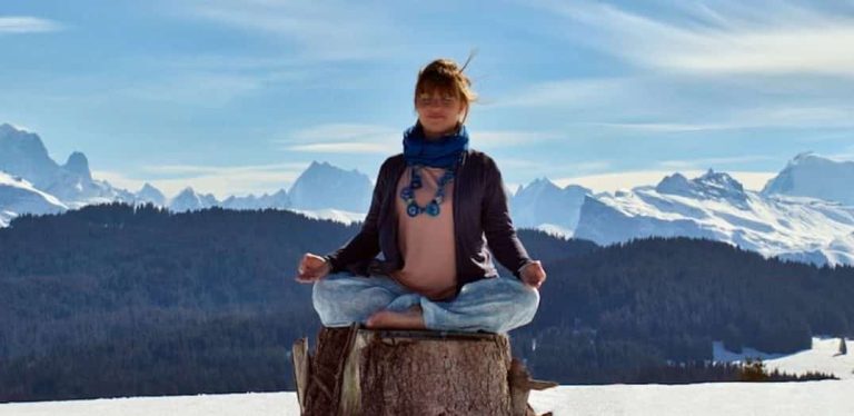 Yoga montagne