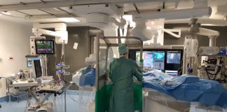 L'hôpital poursuit son développement en s'équipant de technologies de pointe, à l'image de sa salle interventionnelle ouverte début 2019.©CHSLSL