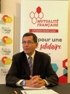 Yves Perrin, président de la Mutualité Française AuRA