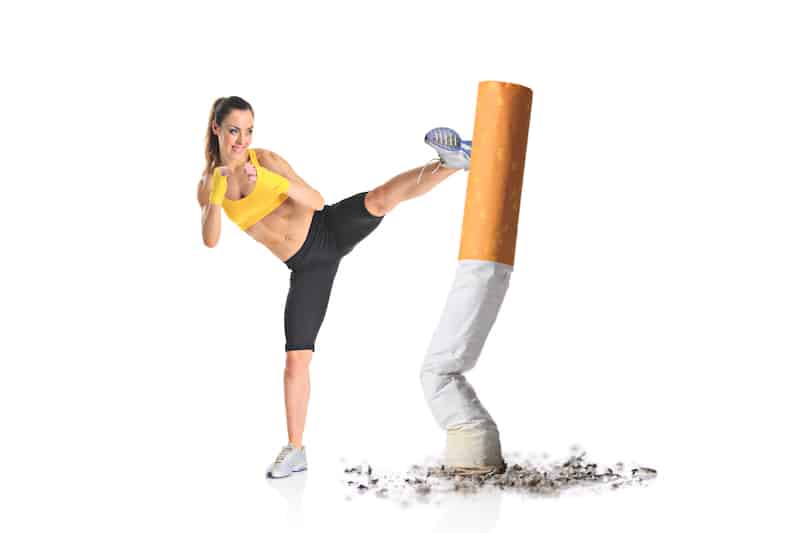 7 cigarettes a day Exercise can reduce cigarette cravings and aid cessation, study finds