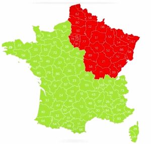 carte france déconfinement