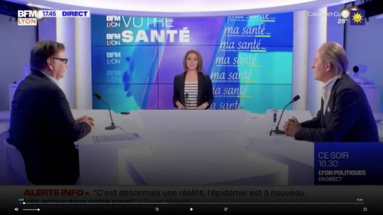 emission BFM Lyon Votre santé invité hervé jouve