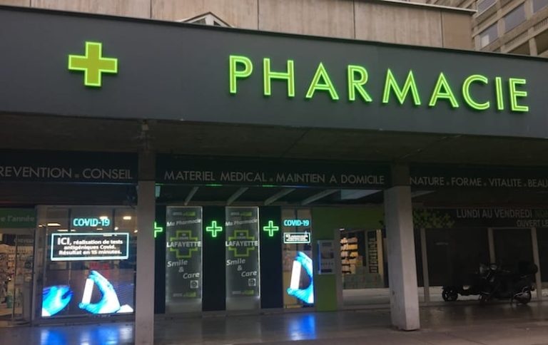 test antigénique covid pharmacie