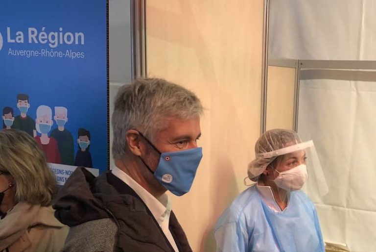 Laurent Wauquiez lance l'opération Tous dépistés avant Noël