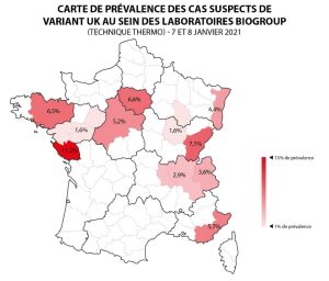 cas variant anglais france