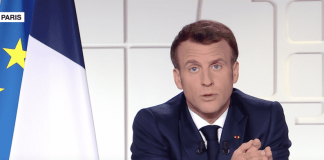 Emmanuel Macron annonce la fermeture des Ã©coles le 31 mars 2021.