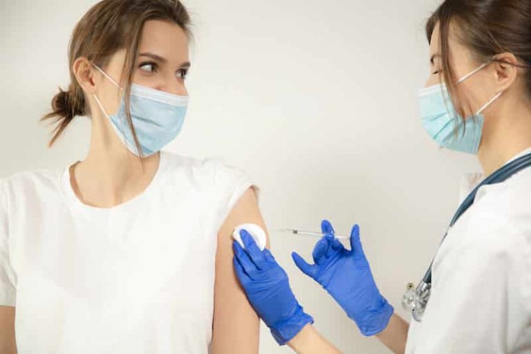 Vaccination contre le Covid-19 en France.