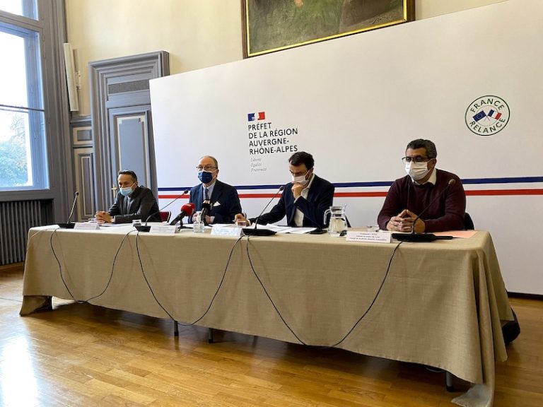 conférence de presse fête des lumières lyon