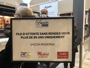 vaccination Covid-19 sans rdv + 65 ans