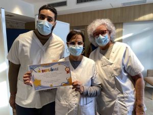 diplome centre pédiatrique vaccination Covid