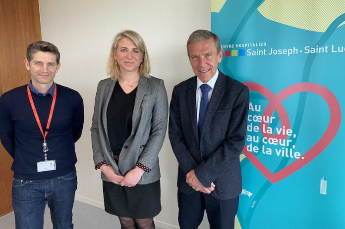 L'équipe de direction de l'hôpital saint Joseph Saint Luc à Lyon en mars 2022.
