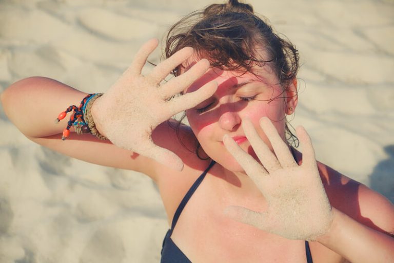 La lucite est une allergie au soleil courante.