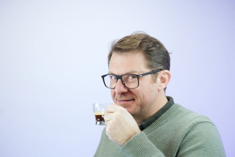Le Lyonnais Franck Trignat, victime de polypose nasale et, incidemment, de la perte du goût et de l'odorat.