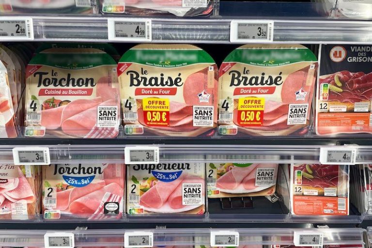 Jambons proposés sans nitrite