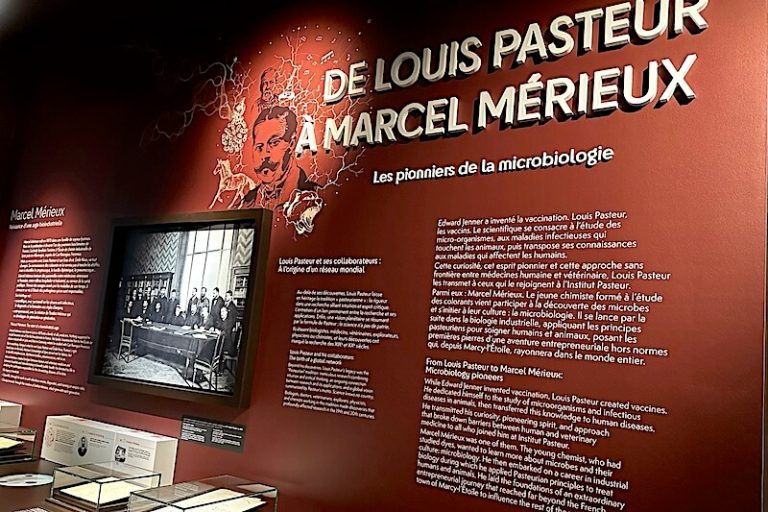 Le musée des sciences biologiques de Marcy-l'Étoile, près de Lyon (Rhône).