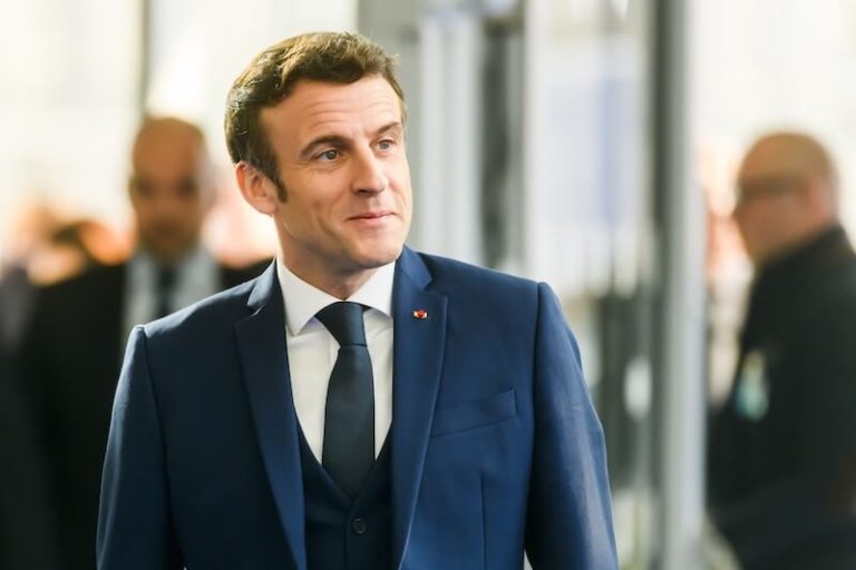 Emmanuel Macron, président de la république française.