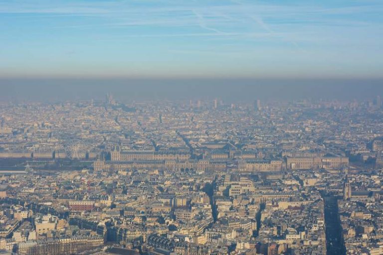 L'impact visible de la pollution de l'air en France.