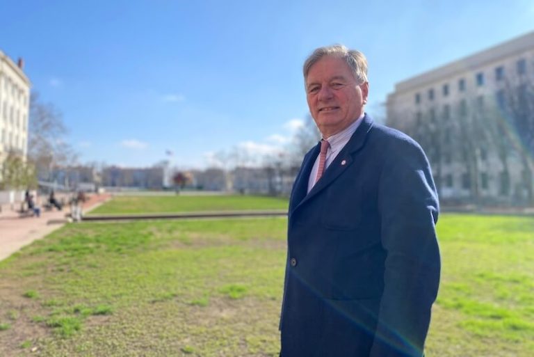 Le député lyonnais Cyrille Isaac-Sibille, le 14 février 2025.