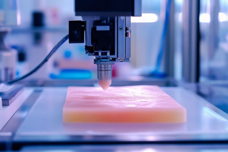 Une machine 3D qui fabrique de la peau humaine reconstituée en laboratoire