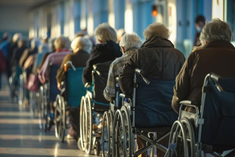 Des personnes âgées atteintes de maladies chroniques qui n'ont pas une bonne espérance de vie. ac