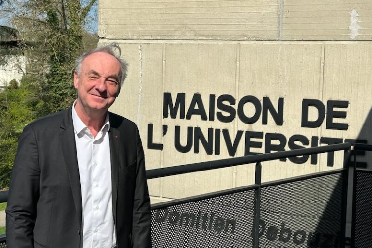 Bruno Lina, président de l'Université Lyon I Claude Bernard.