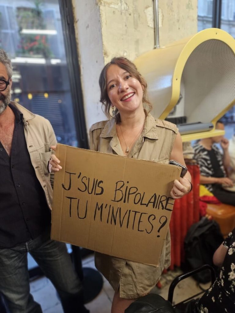 Lea vigier temoignage bipolaire trouble mental tour france juillet 2025