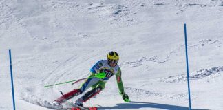 Chute de Lindsey Vonn aux JO : peut-on vraiment skier sans ligament croisé ? Un skieur professionnel qui dévale une piste à grande vitesse lors des JO d’hiver avec une rupture du ligament croisé antérieur.