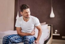 Mort de James Van Der Beek : les cancers colorectaux explosent chez les moins de 50 ans Un homme de moins de 50 ans qui se plaint de douleurs abdominales sans savoir qu’il s’agit d’un cancer colorectal.