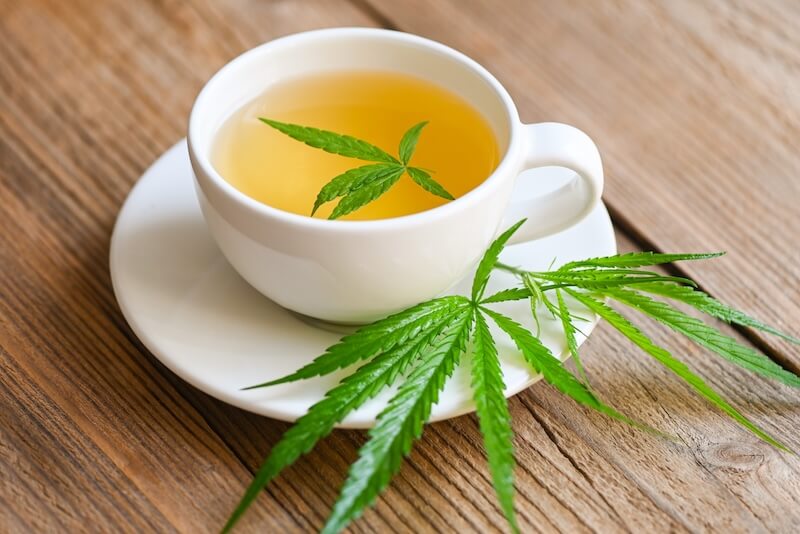 Une tisane au CBD.