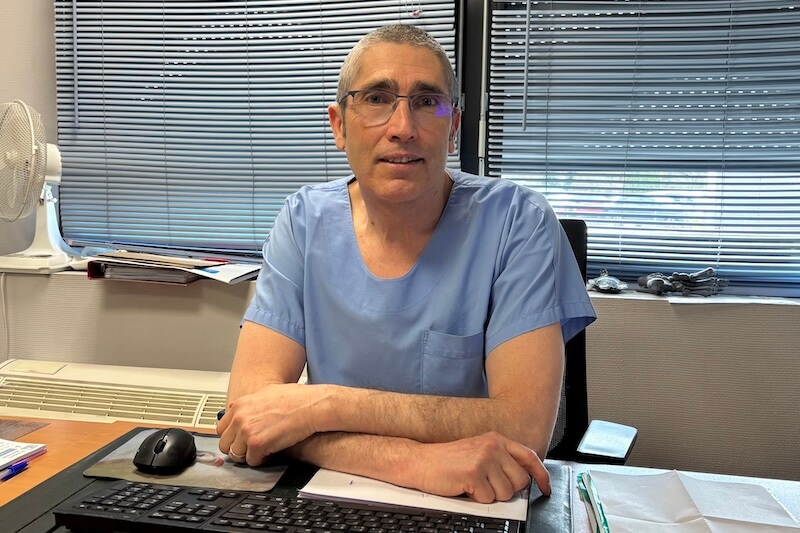 Dr Roger Parot, chirurgien orthopédique à Lyon.
