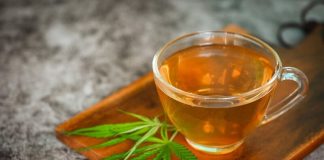 CBD en infusion : effets, dosages et erreurs à éviter chez soi Une tisane au CBD.