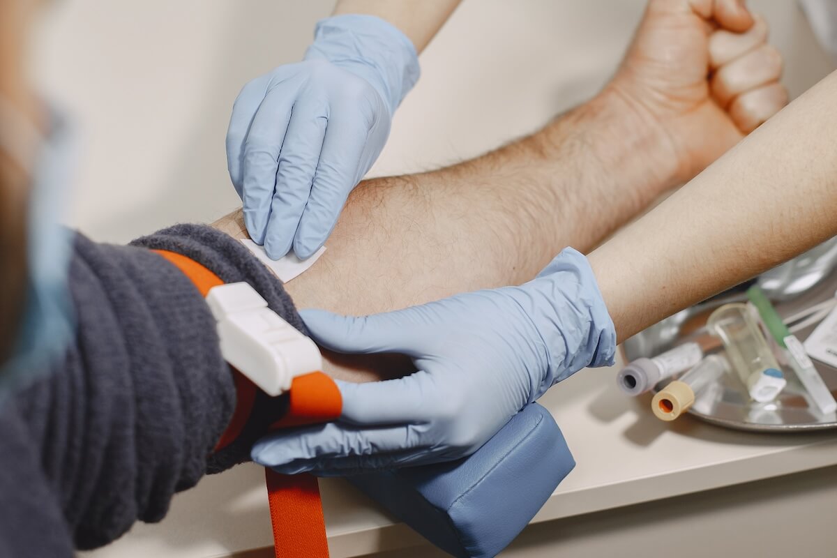 Test sur un patient