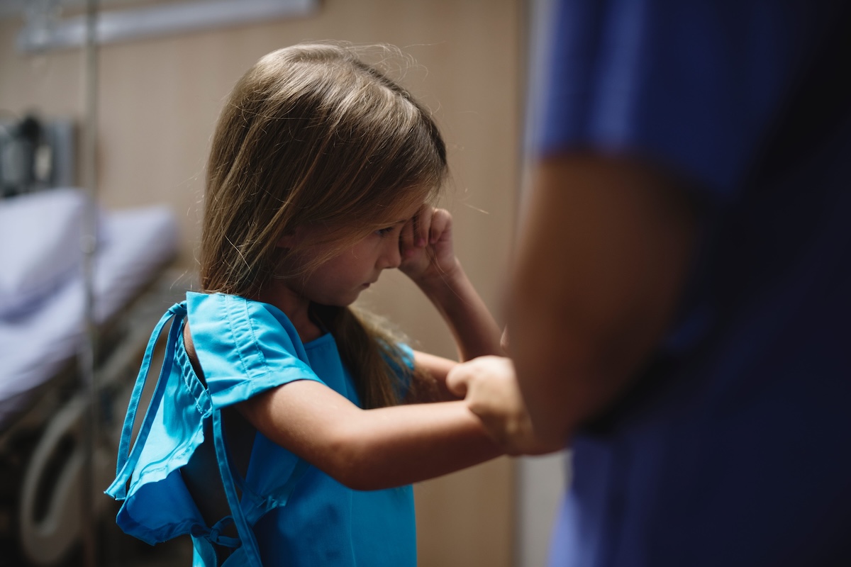 La fillette de 8 ans à l’hôpital, infectée par une « amibe mangeuse de cerveau ».