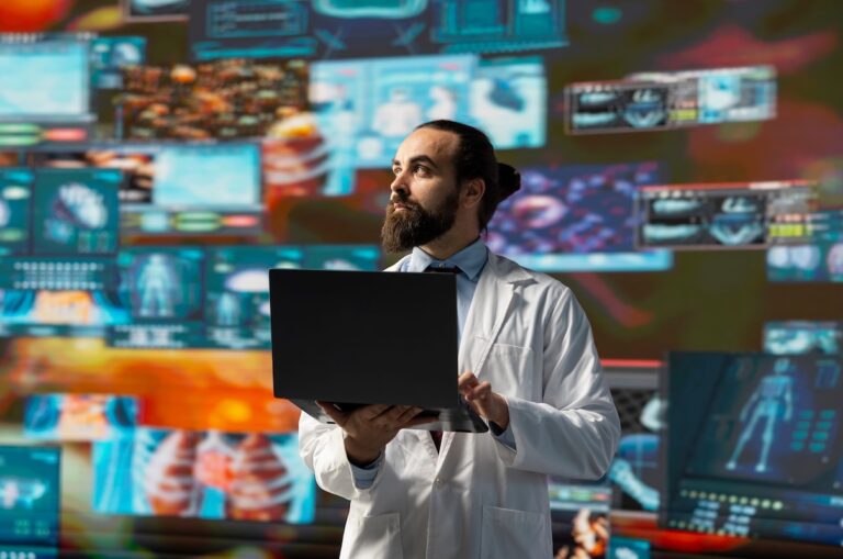 Un médecin lyonnais utilise l’intelligence artificielle pour établir un diagnostic.